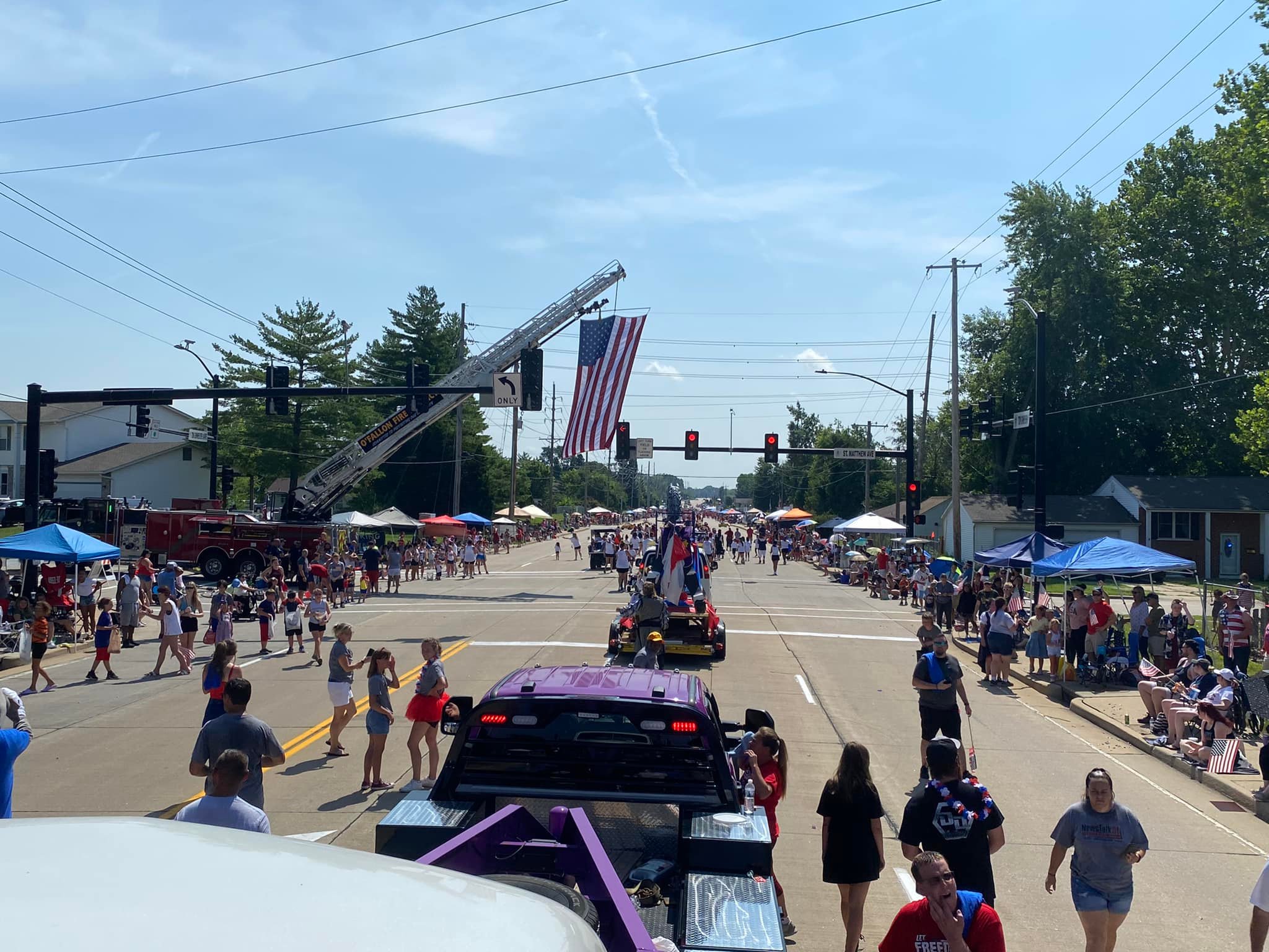 Heritage and Freedom Fest Parade on O'Fallon, Missouri NewsTalkSTL