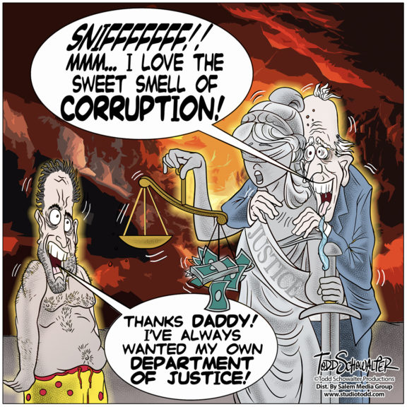 6-26-23-SMELL-OF-CORRUPTION-CARTOON_©SCHOWALTER