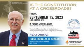 Hammond Institute Event: Is the Constitution at a Crossroads?