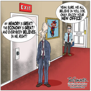 2-26-24-BIDEN-EXIT-DOOR-CARTOON_©SCHOWALTER