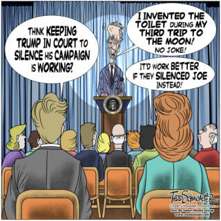 5-15-24 SILENCE JOE_ CARTOON_(©SCHOWALTER)