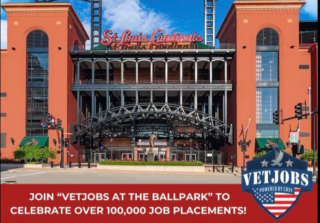 VetJobs day at the ballpark