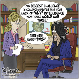 KAMALA WW3 CARTOON_(©SCHOWALTER)