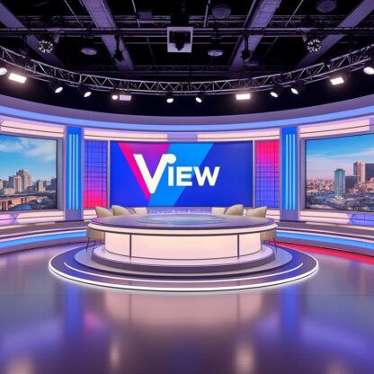 The View TV Set-square