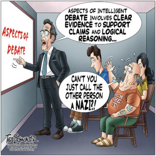 ASPECTS OF DEBATE_CARTOON(©SCHOWALTER)