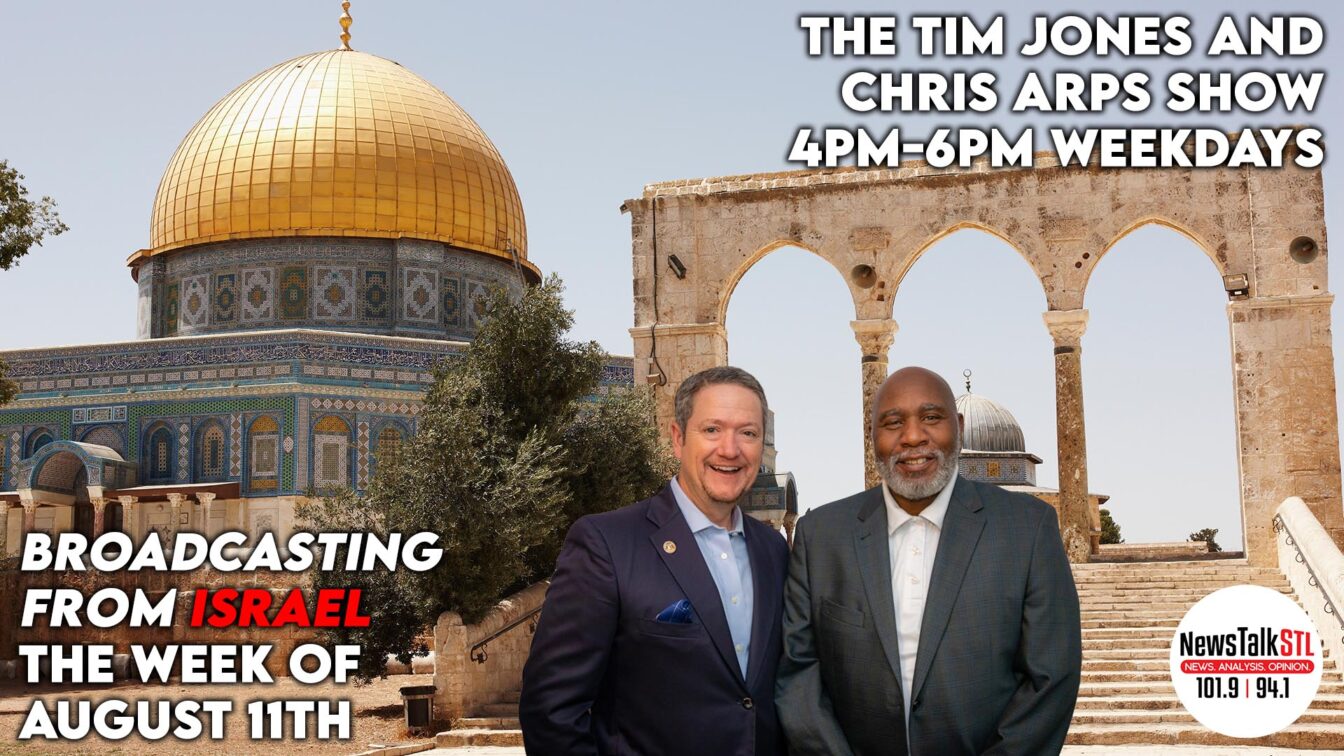 Tim and Chris-Broadcasting from Israel
