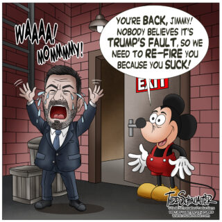 JIMMY KIMMEL_CARTOON(©SCHOWALTER)
