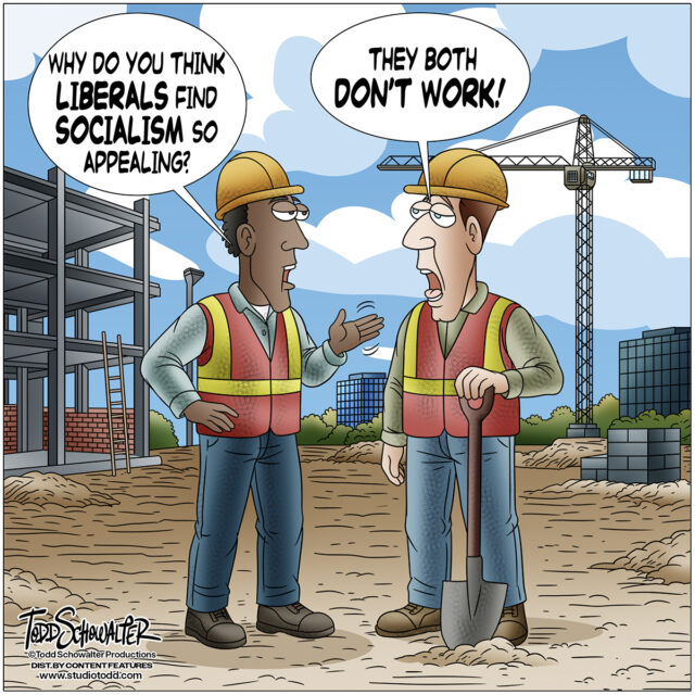 LIBERALS SOCIALISM_CARTOON(©SCHOWALTER)