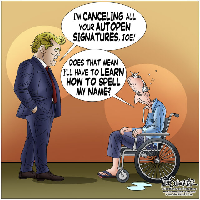 LEARN TO SPELL NAME_CARTOON(©SCHOWALTER)