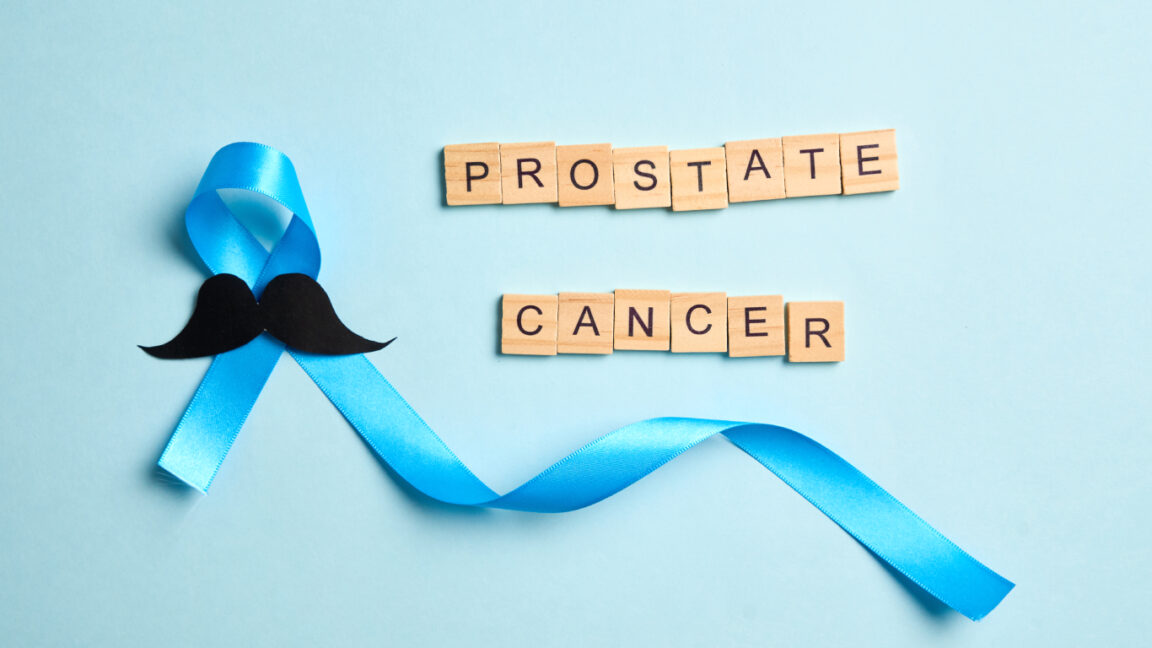 prostate cancer ribbon mustache