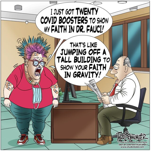 FAITH IN FAUCI_CARTOON(©SCHOWALTER)